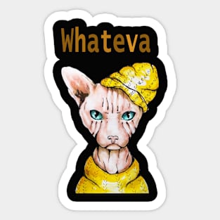 Whateva Sticker